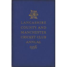 LANCASHIRE COUNTY & MANCHESTER CRICKET CLUB OFFICIAL HANDBOOK 1936