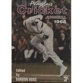 PLAYFAIR CRICKET ANNUAL 1966