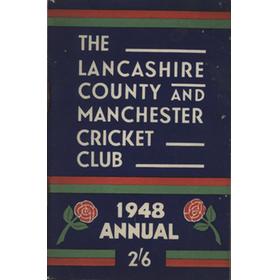 OFFICIAL HANDBOOK OF THE LANCASHIRE COUNTY AND MANCHESTER CRICKET CLUB 1948