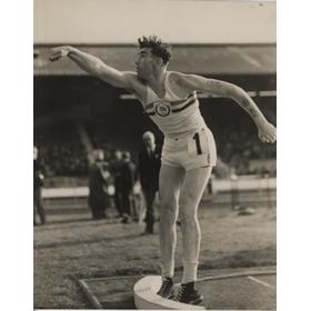 JOHN SAVIDGE 1953 (A.A.A. CHAMPIONSHIPS) ATHLETICS PHOTOGRAPH