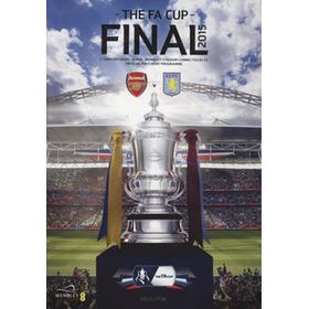 ARSENAL V ASTON VILLA 2015 (F.A. CUP FINAL) FOOTBALL PROGRAMME