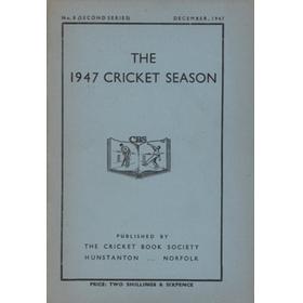 THE 1947 CRICKET SEASON