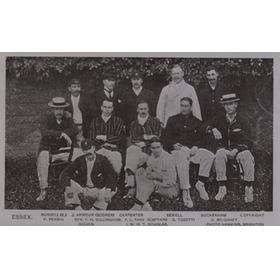 ESSEX 1904 CRICKET POSTCARD