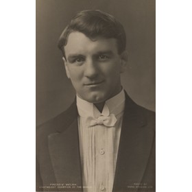 FREDDIE WELSH (LIGHTWEIGHT WORLD CHAMPION) BOXING POSTCARD