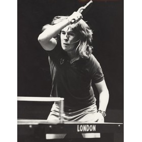 CHESTER BARNES 1960S TABLE TENNIS PHOTOGRAPH 