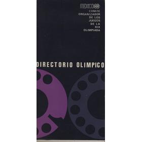 DIRECTORIO OLIMPICO (MEXICO 68)