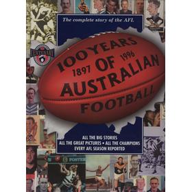 100 YEARS OF AUSTRALIAN FOOTBALL