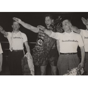 ARNO KOLBLIN 1937 NEW EUROPEAN HEAVYWEIGHT CHAMPION BOXING PHOTOGRAPH