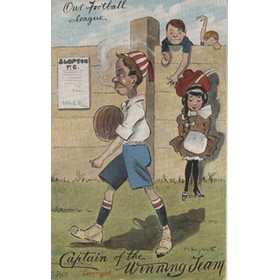 FOOTBALL CARTOON POSTCARD