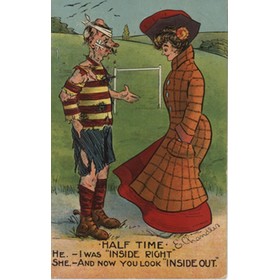 FOOTBALL CARTOON POSTCARD