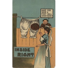 FOOTBALL CARTOON POSTCARD