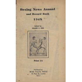 BOXING NEWS AMATEUR BOXING ANNUAL 1948