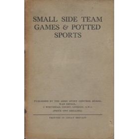 SMALL SIDE TEAM GAMES AND POTTED SPORTS