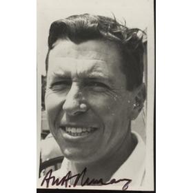 ANTON MURRAY (SOUTH AFRICA) SIGNED CRICKET PHOTOGRAPH
