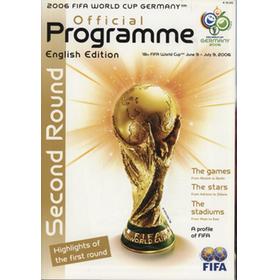 2006 FIFA WORLD CUP GERMANY - OFFICIAL PROGRAMME (SECOND ROUND)