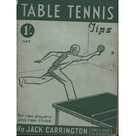 TABLE TENNIS TIPS