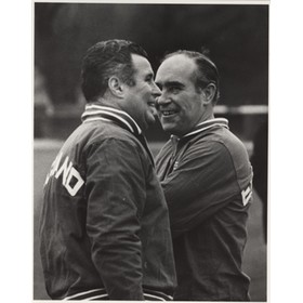ALF RAMSEY & HAROLD SHEPHERDSON 1966 FOOTBALL PHOTOGRAPH