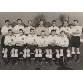 ENGLAND 1949 (V ITALY) FOOTBALL TEAM PHOTOGRAPH