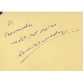 KEN KENNEDY (IRELAND) RUGBY UNION AUTOGRAPH