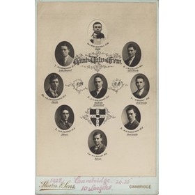 CAMBRIDGE UNIVERSITY CREW 1928 CABINET PHOTOGRAPH