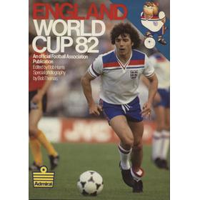 ENGLAND WORLD CUP 82