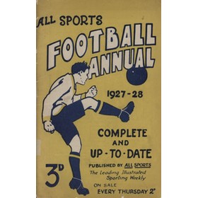 ALL SPORTS FOOTBALL ANNUAL 1927-28