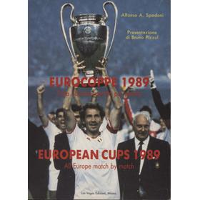 EUROPEAN CUPS 1989 - ALL EUROPE MATCH BY MATCH
