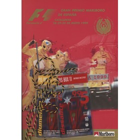 SPANISH GRAND PRIX 1999 OFFICIAL PROGRAMME