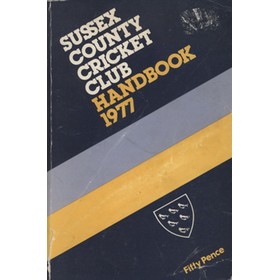 SUSSEX COUNTY CRICKET CLUB HANDBOOK 1977