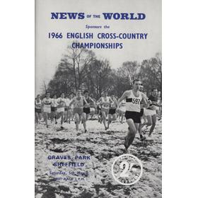 ENGLISH CROSS-COUNTRY CHAMPIONSHIPS 1966 ATHLETICS PROGRAMME
