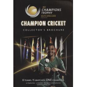 ICC CHAMPIONS TROPHY 2009 CRICKET PROGRAMME