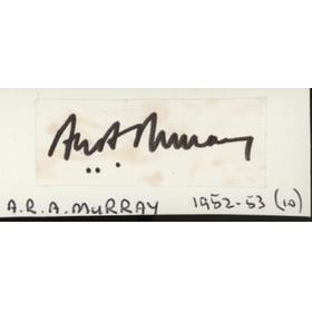 ANTON MURRAY (SOUTH AFRICA) CRICKET AUTOGRAPH
