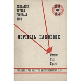 DONCASTER ROVERS FC 1957-58 OFFICIAL HANDBOOK