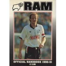 DERBY COUNTY 1990-91 OFFICIAL HANDBOOK