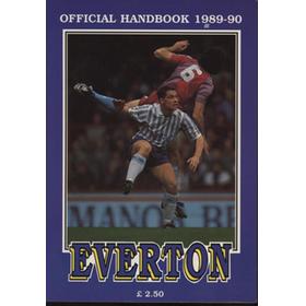 EVERTON 1989-90 OFFICIAL HANDBOOK