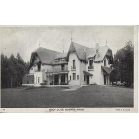 BUENOS AIRES GOLF CLUB POSTCARD
