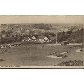 CROMER GOLF CLUB (NORFOLK) GOLF POSTCARD