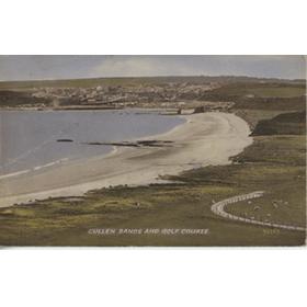 CULLEN GOLF COURSE (MORAY) GOLF POSTCARD