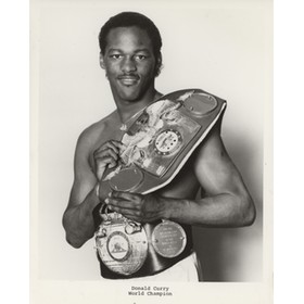 DONALD CURRY (USA) BOXING PHOTOGRAPH