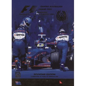 AUSTRALIAN GRAND PRIX 1999 MOTOR RACING PROGRAMME