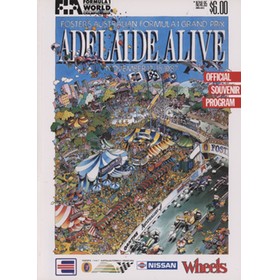 AUSTRALIAN GRAND PRIX 1987 MOTOR RACING PROGRAMME