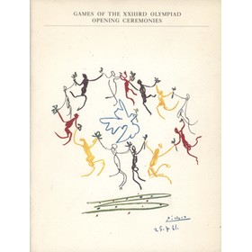 LOS ANGELES OLYMPICS 1984 - OPENING CEREMONY OFFICIAL PROGRAMME