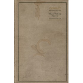 COMBAT - A MOTOR RACING HISTORY