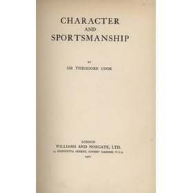 CHARACTER AND SPORTSMANSHIP