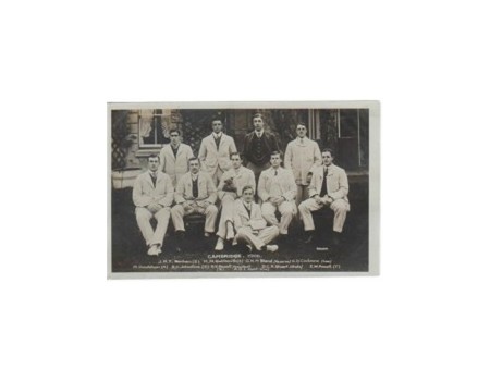 CAMBRIDGE UNIVERSITY 1906 ROWING POSTCARD
