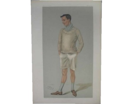 CHAPMAN, CAPTAIN WILFRID HUBERT ("C.U.B.C.") 1903 VANITY FAIR PRINT