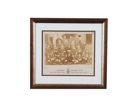 LEICESTER  RUGBY FOOTBALL CLUB 1898-99 TEAM PHOTOGRAPH