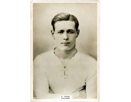FRANK PENN (FULHAM) LARGE PINNACE CARD