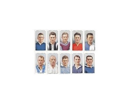 FOOTBALL CLUB CAPTAINS 1936 CIGARETTE CARDS
