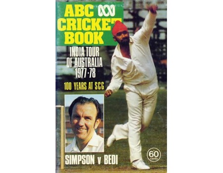 ABC CRICKET BOOK: INDIA TOUR OF AUSTRALIA 1977-78